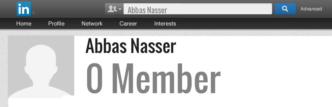 Abbas Nasser linkedin profile