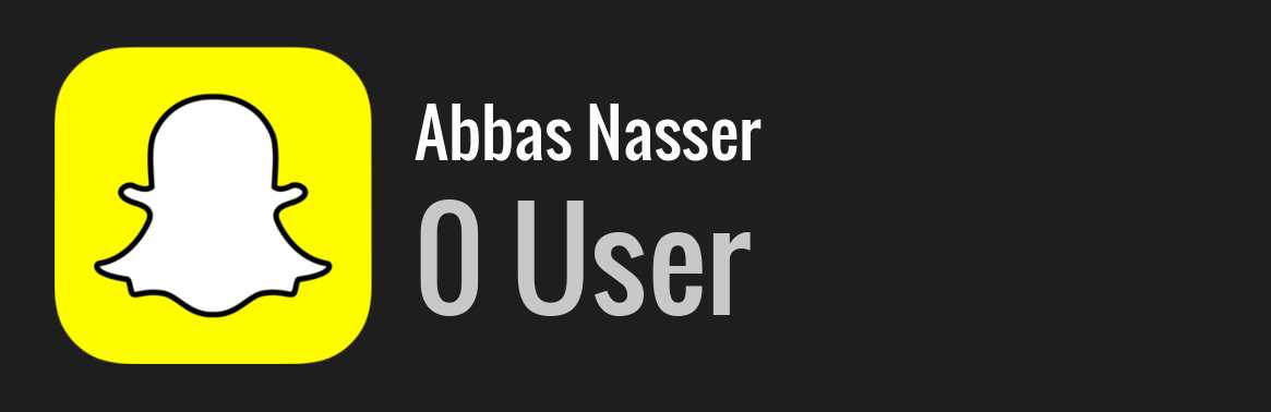 Abbas Nasser snapchat