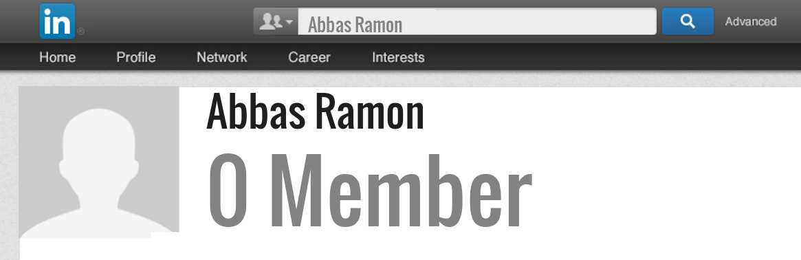 Abbas Ramon linkedin profile