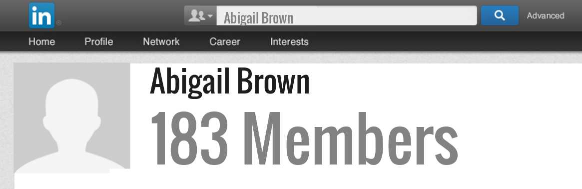 Abigail Brown linkedin profile