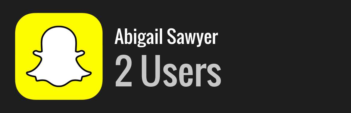 Abigail Sawyer snapchat