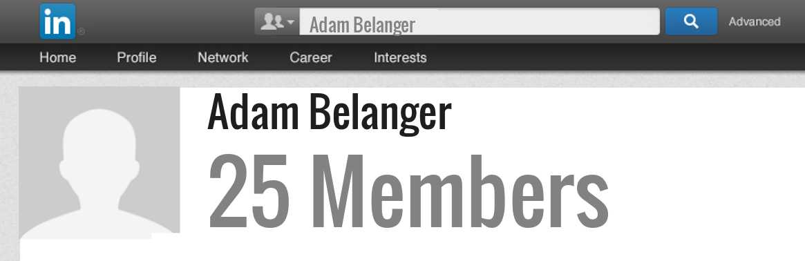 Adam Belanger linkedin profile