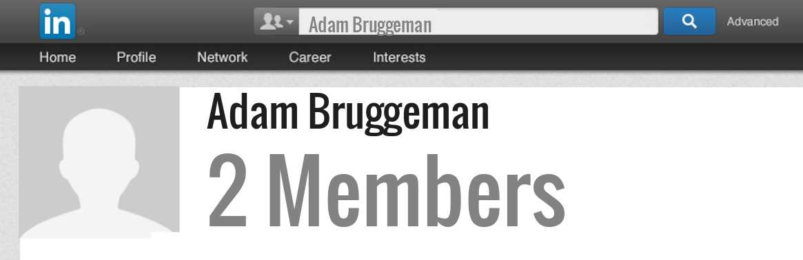 Adam Bruggeman linkedin profile