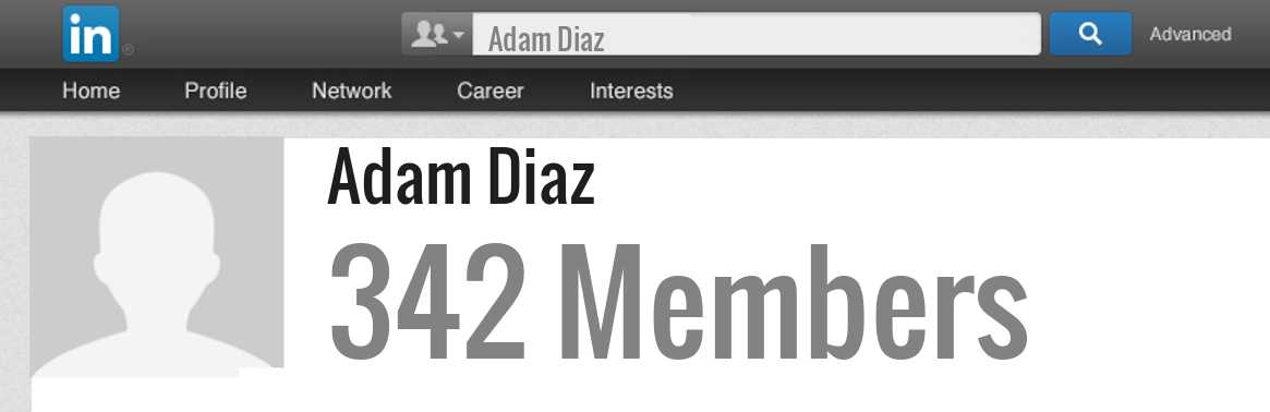 Adam Diaz linkedin profile