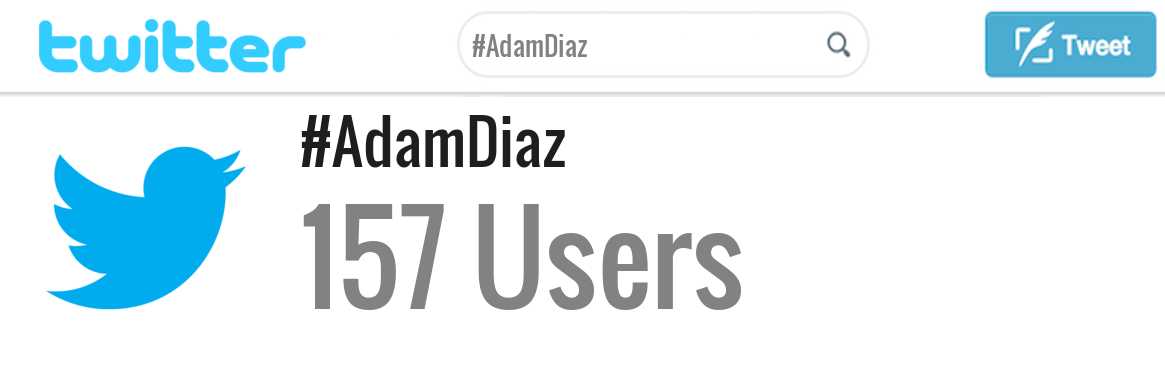 Adam Diaz twitter account