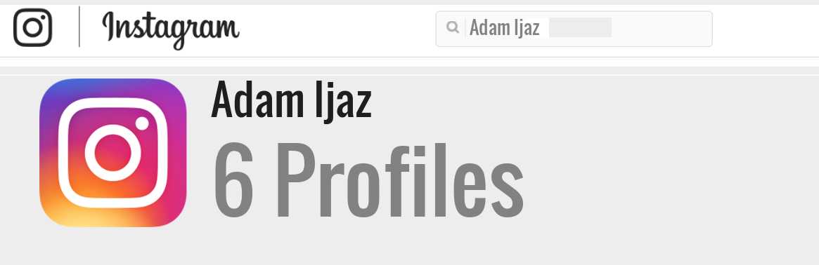 Adam Ijaz instagram account