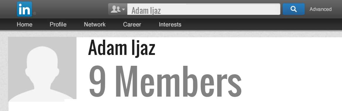 Adam Ijaz linkedin profile