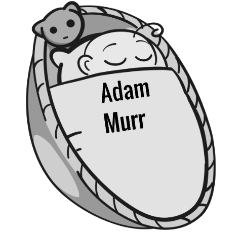 Adam Murr sleeping baby