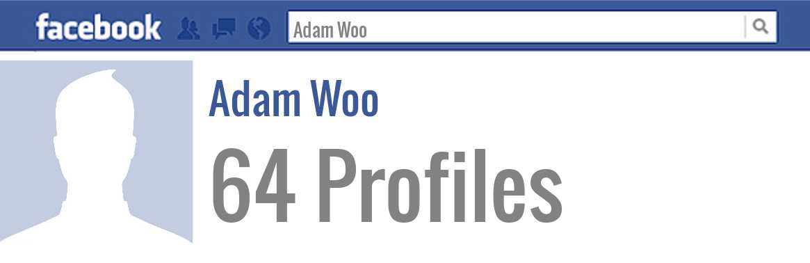 Adam Woo facebook profiles