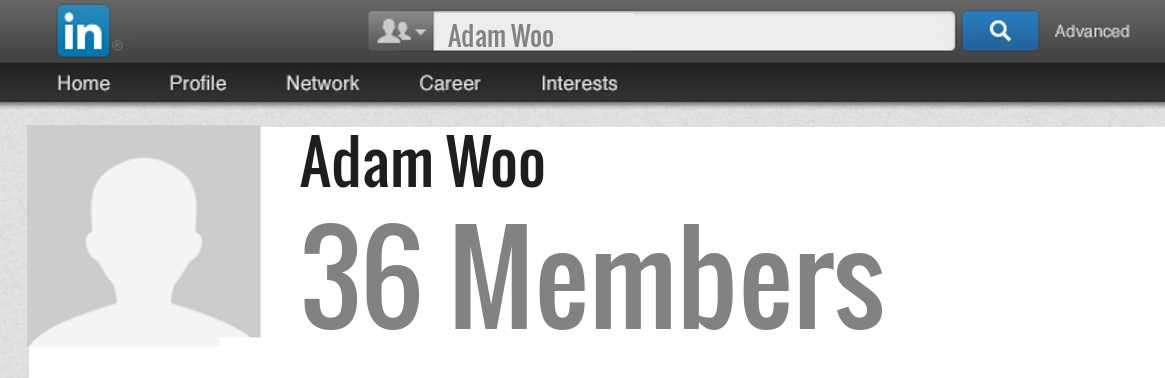 Adam Woo linkedin profile