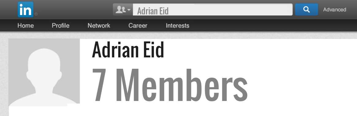 Adrian Eid linkedin profile