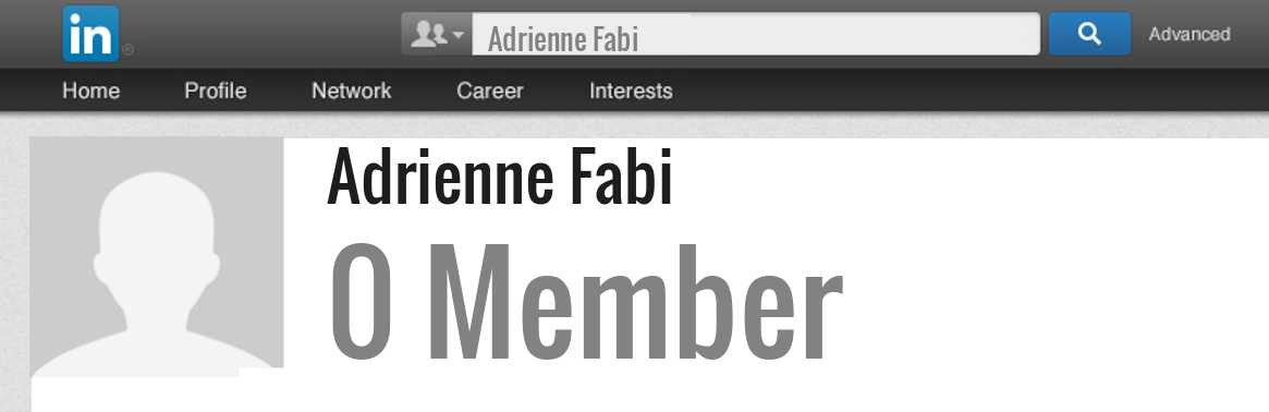 Adrienne Fabi linkedin profile