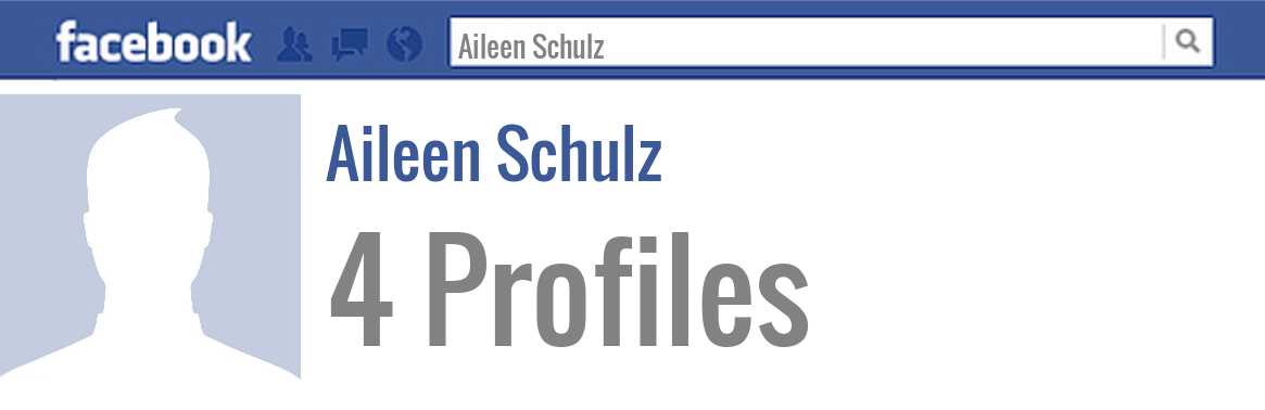 Aileen Schulz facebook profiles