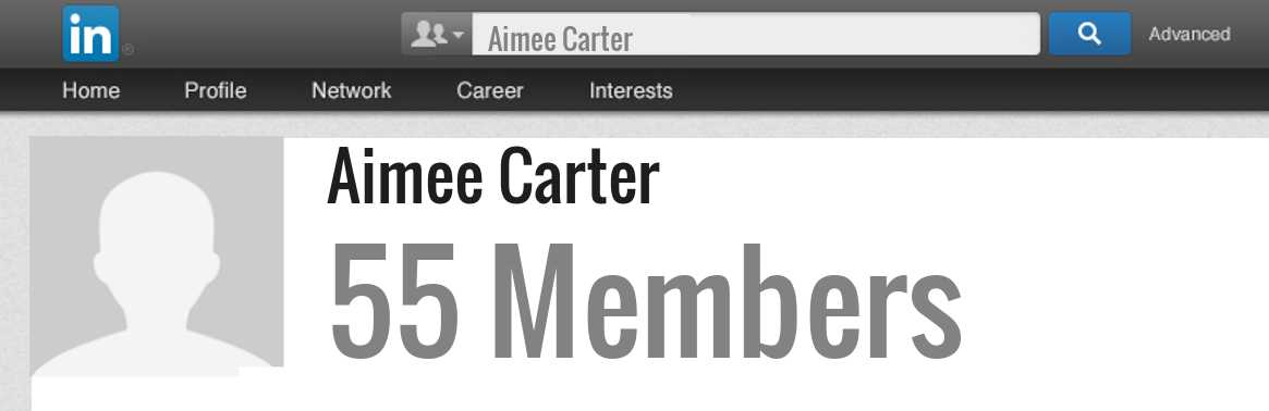 Aimee Carter linkedin profile