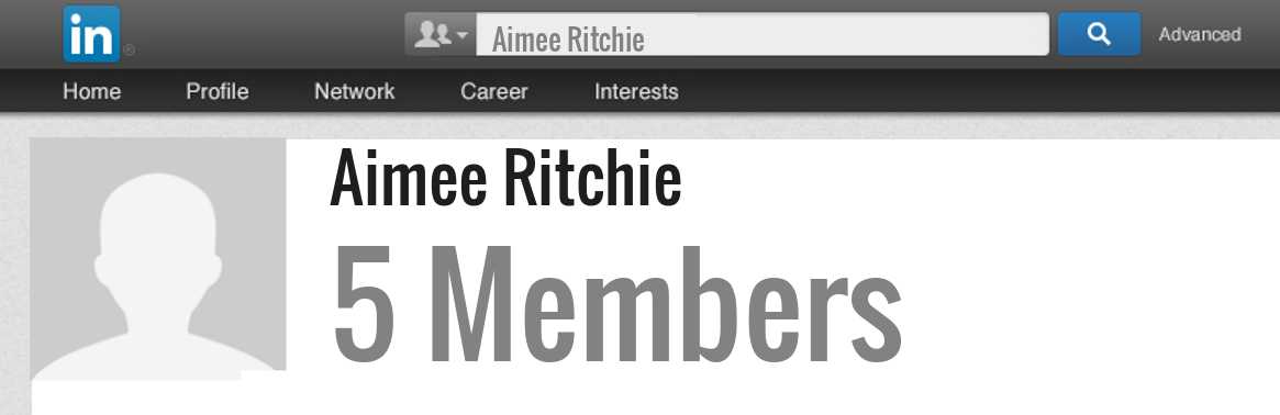 Aimee Ritchie linkedin profile