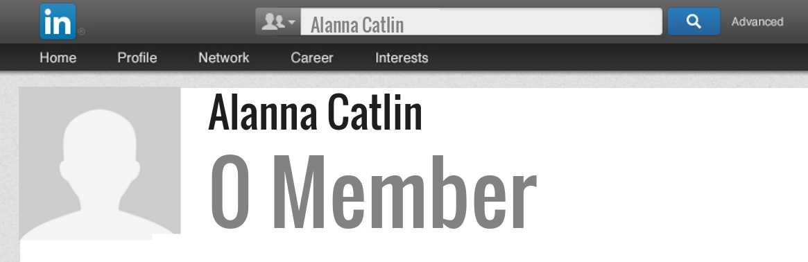 Alanna Catlin linkedin profile