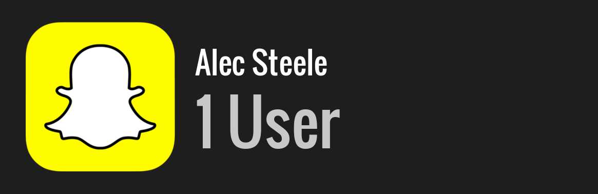 Alec Steele snapchat