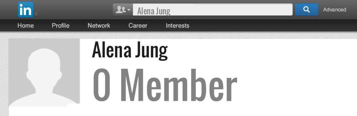 Alena Jung linkedin profile