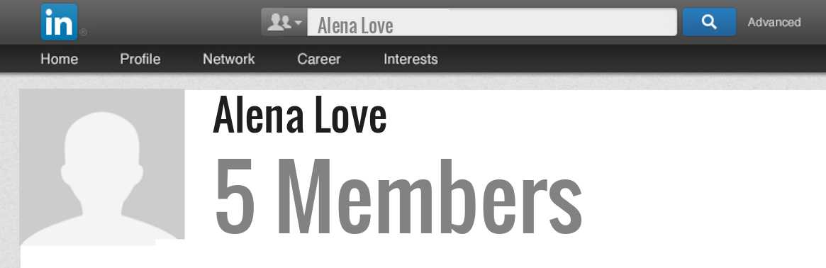 Alena Love linkedin profile