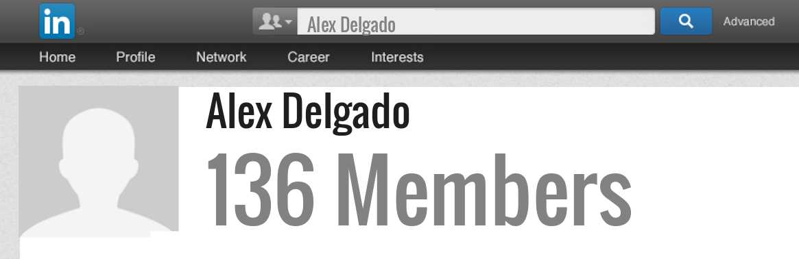 Alex Delgado linkedin profile