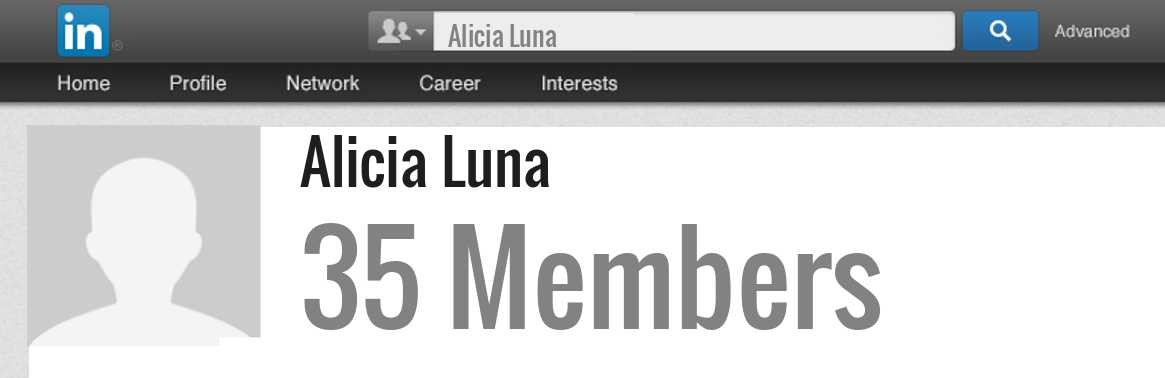 Alicia Luna linkedin profile