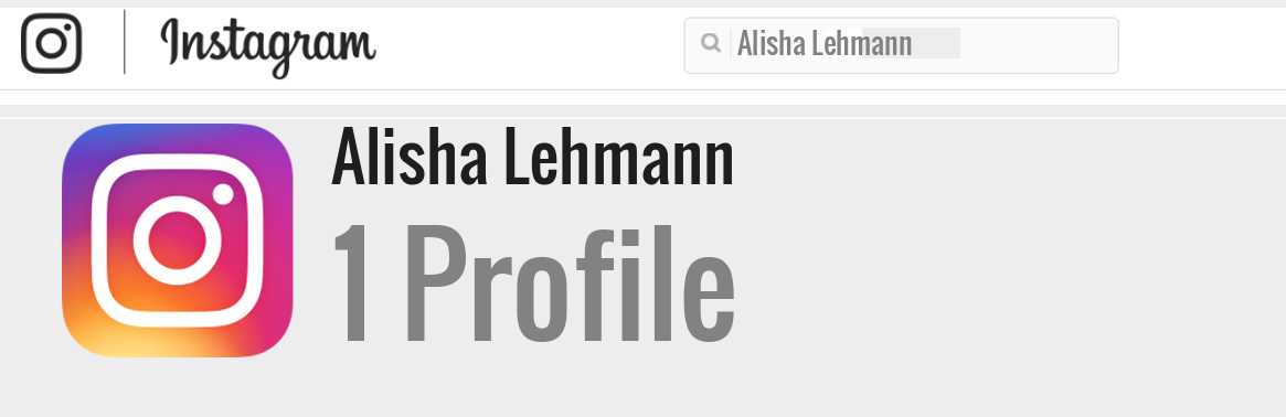 Alisha Lehmann instagram account