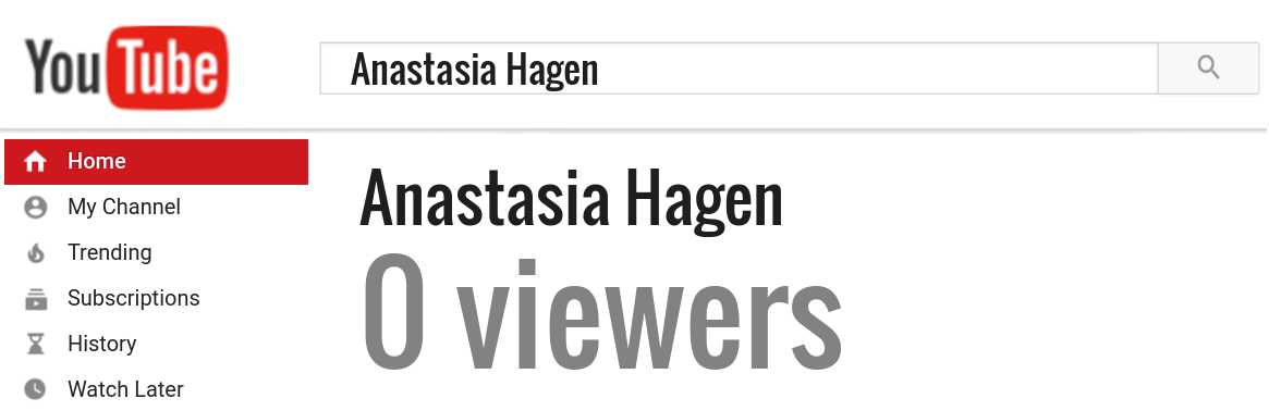 Anastasia Hagen youtube subscribers