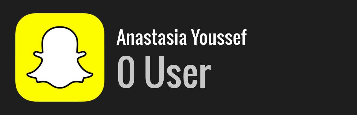 Anastasia Youssef snapchat