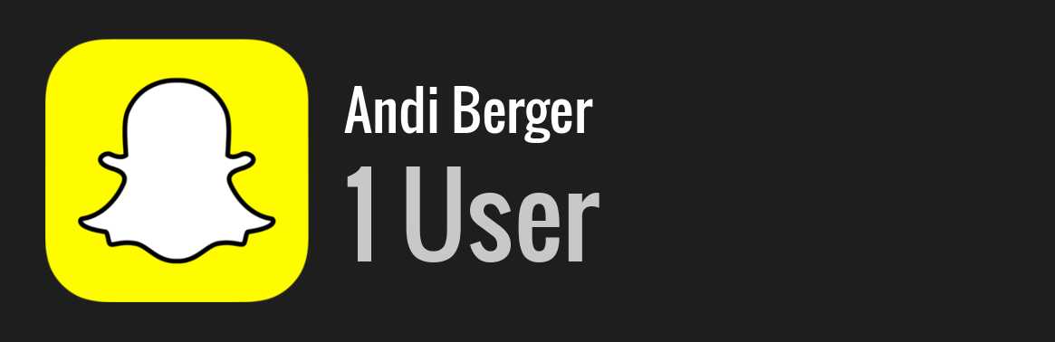 Andi Berger snapchat