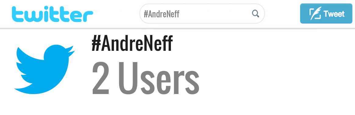 Andre Neff twitter account