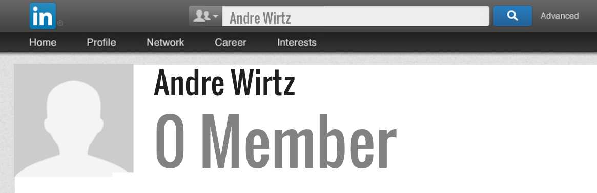 Andre Wirtz linkedin profile