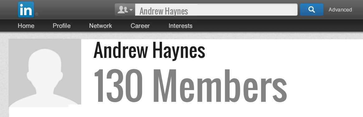 Andrew Haynes linkedin profile