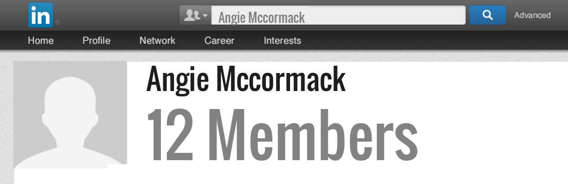 Angie Mccormack linkedin profile