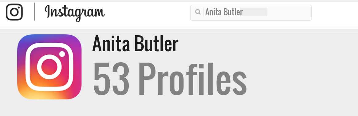 Anita Butler instagram account