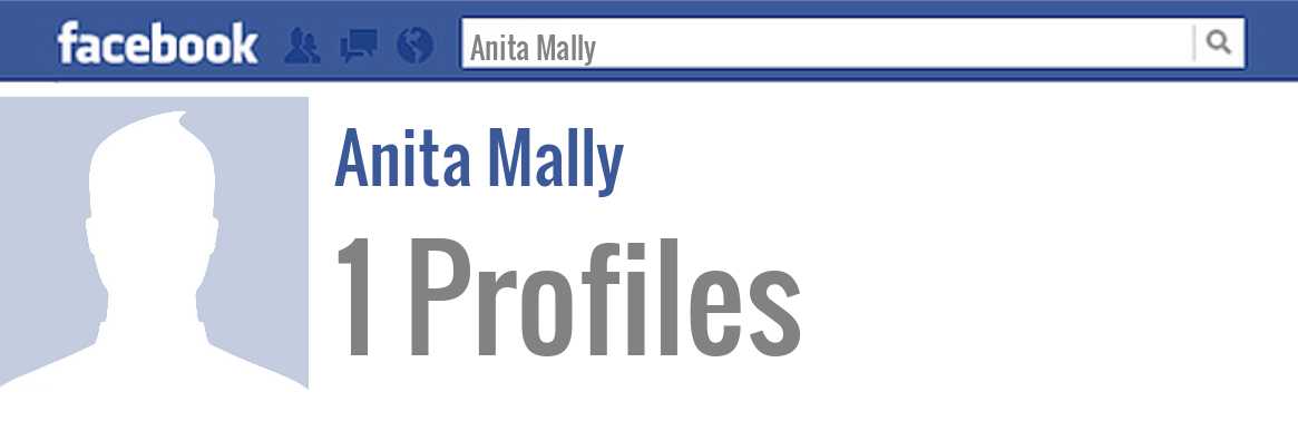 Anita Mally facebook profiles