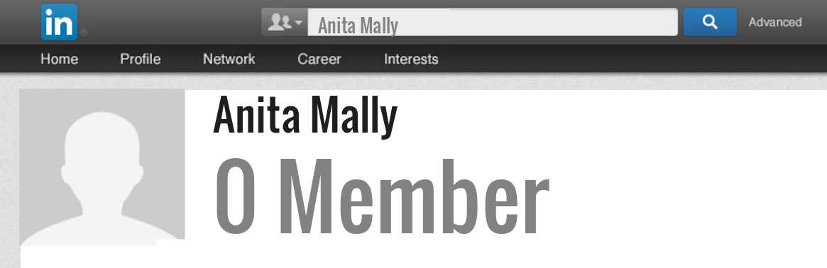 Anita Mally linkedin profile