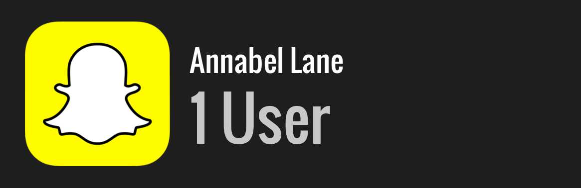 Annabel Lane snapchat