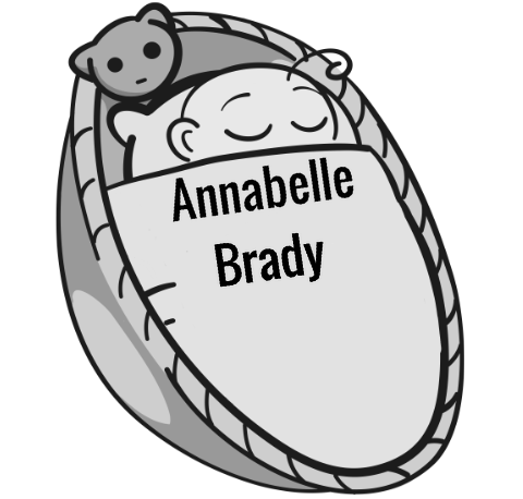 Annabelle Brady sleeping baby