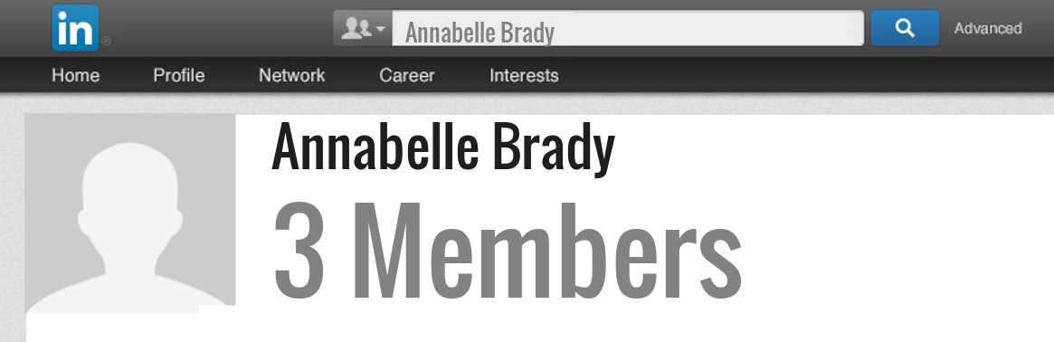Annabelle Brady linkedin profile