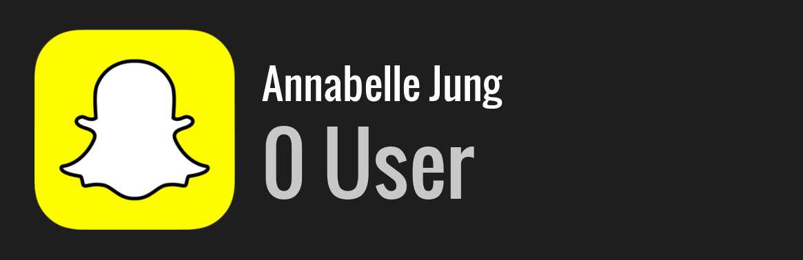 Annabelle Jung snapchat