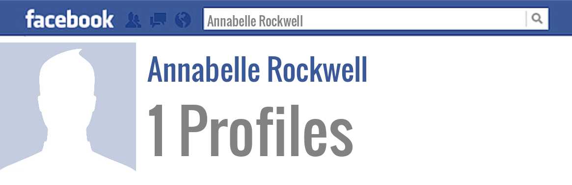 Annabelle Rockwell facebook profiles