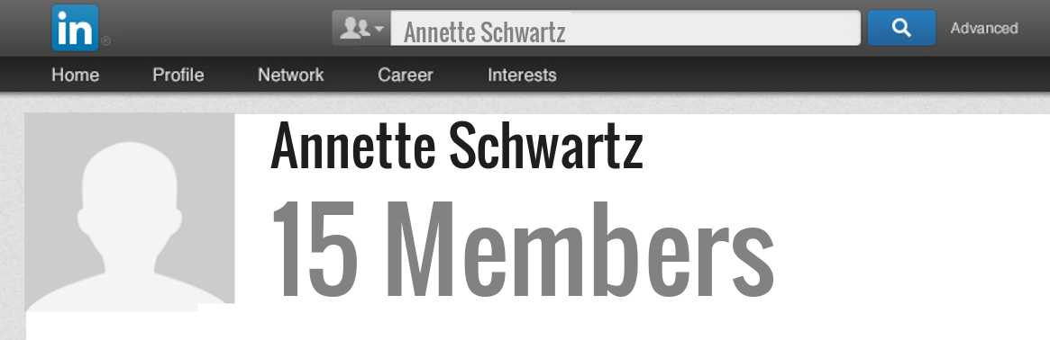 Annette Schwartz linkedin profile