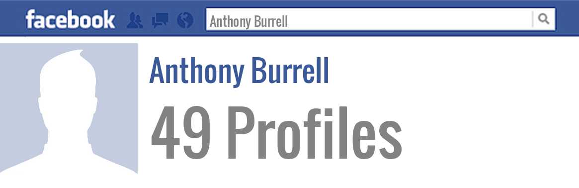 Anthony Burrell facebook profiles