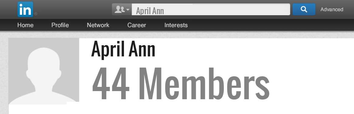 April Ann linkedin profile