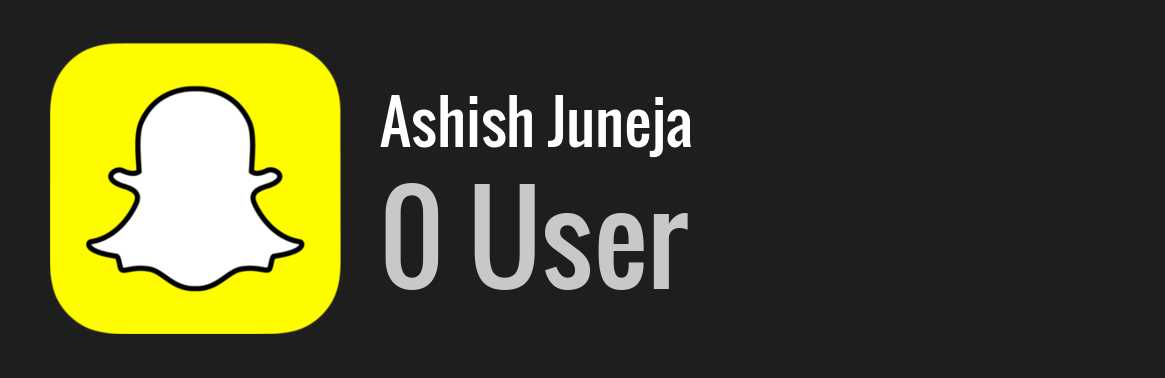 Ashish Juneja snapchat