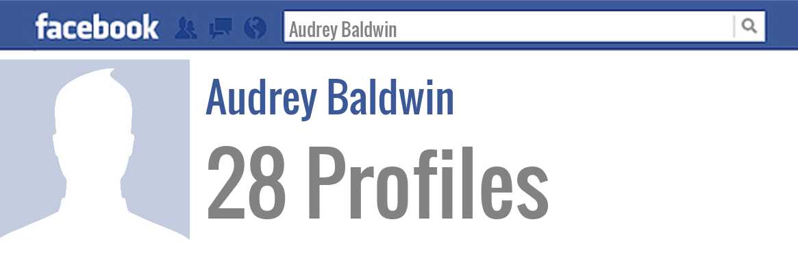 Audrey Baldwin facebook profiles