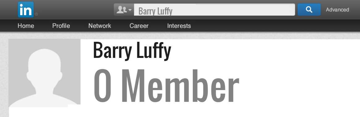 Barry Luffy linkedin profile