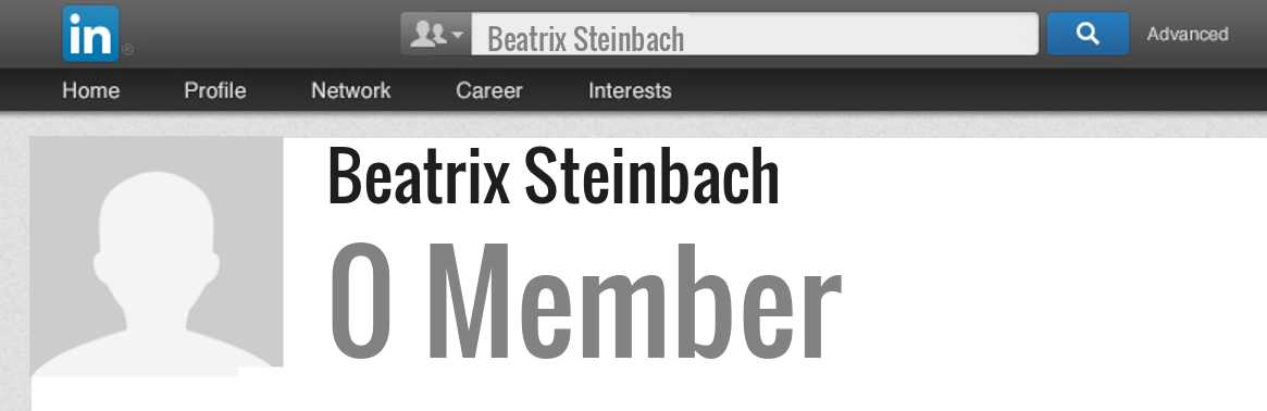 Beatrix Steinbach linkedin profile