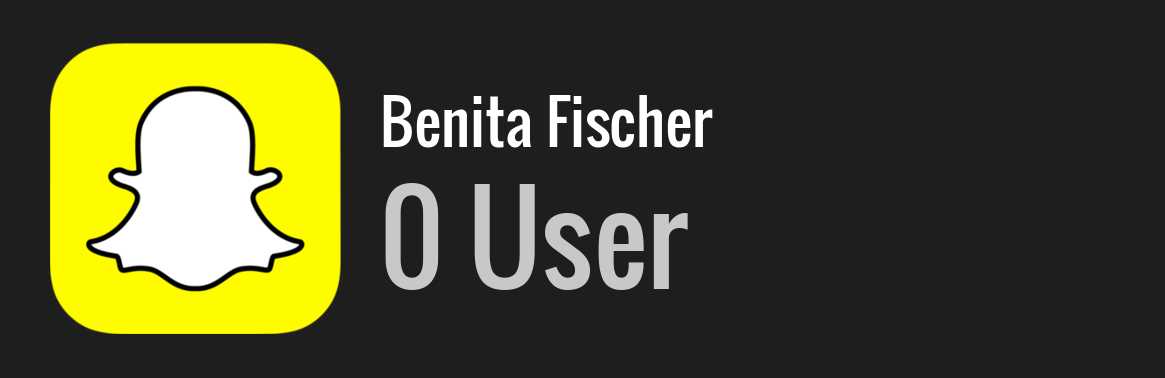 Benita Fischer snapchat