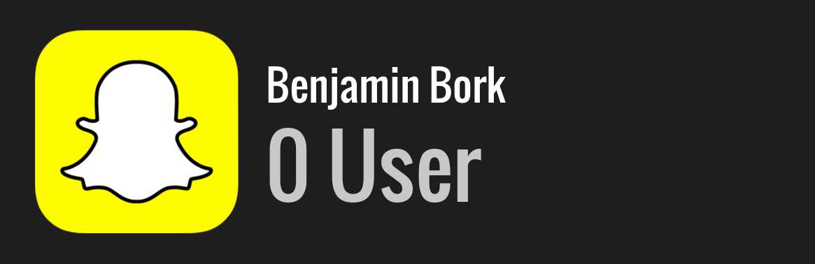 Benjamin Bork snapchat